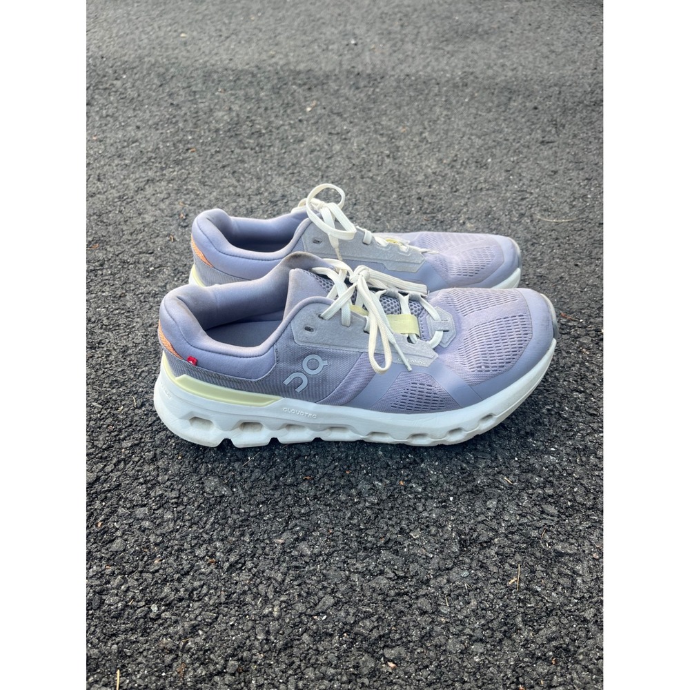 On Cloudstratus Running Shoes Lilac Lavender White Women 9.5